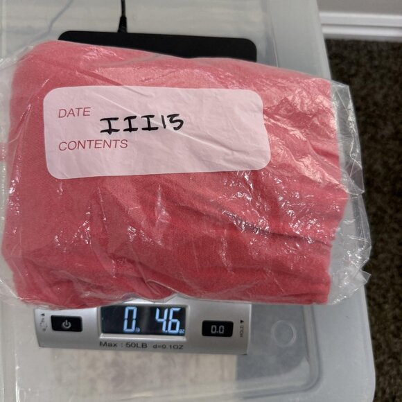 Free People We The Free Shirt Womens Small Red V Neck Raw Edge Oversized Boxy - Picture 7 of 7